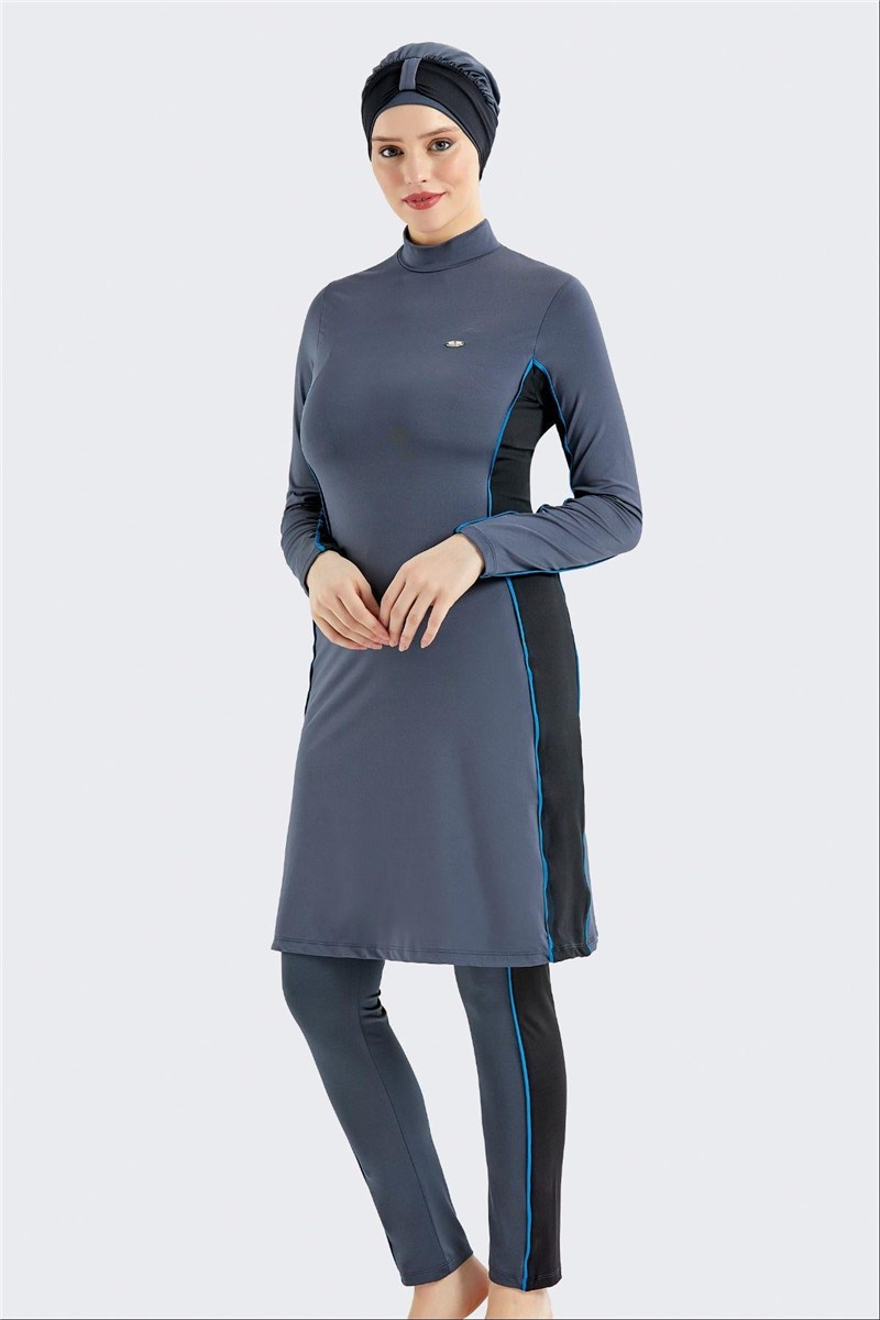 Full Covered 3-Piece Hijab Swimsuit C12052  #451257