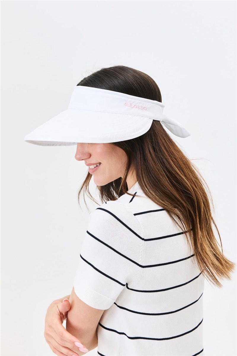 Straw Beach Hat with Visor Y25730-30  #451953
