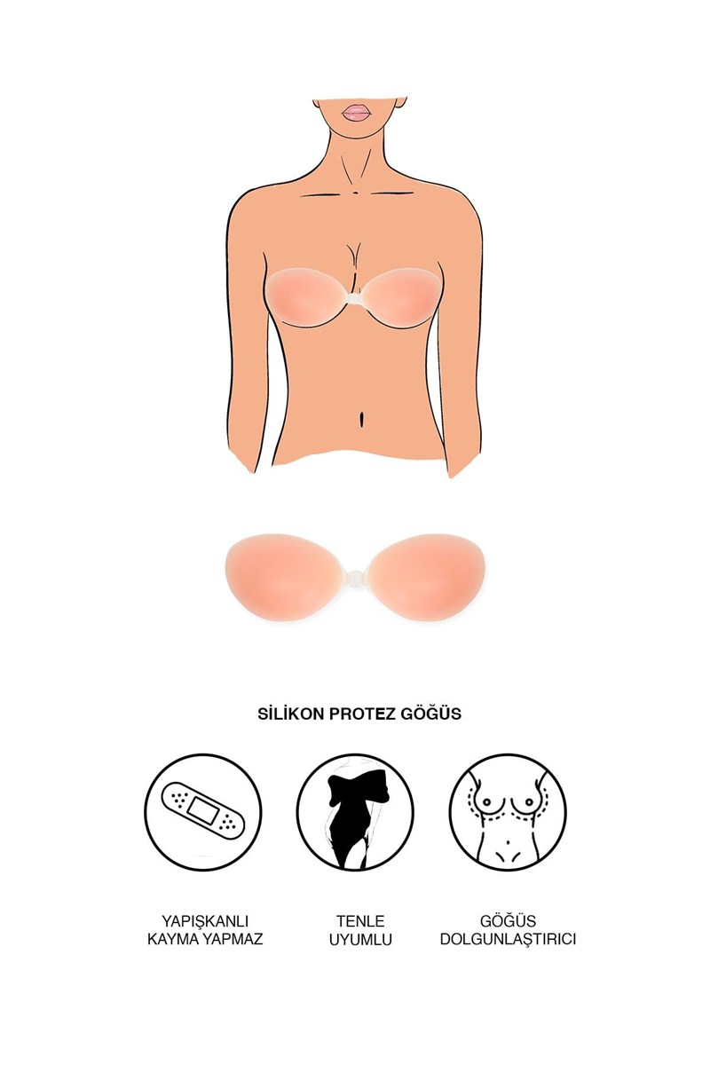 Camasircity 7015 Prosthetic Breast  #450007
