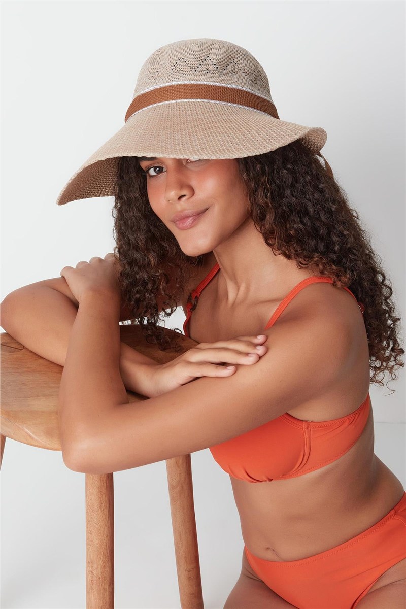 Mercerized Beach Hat T24740-02  #451428