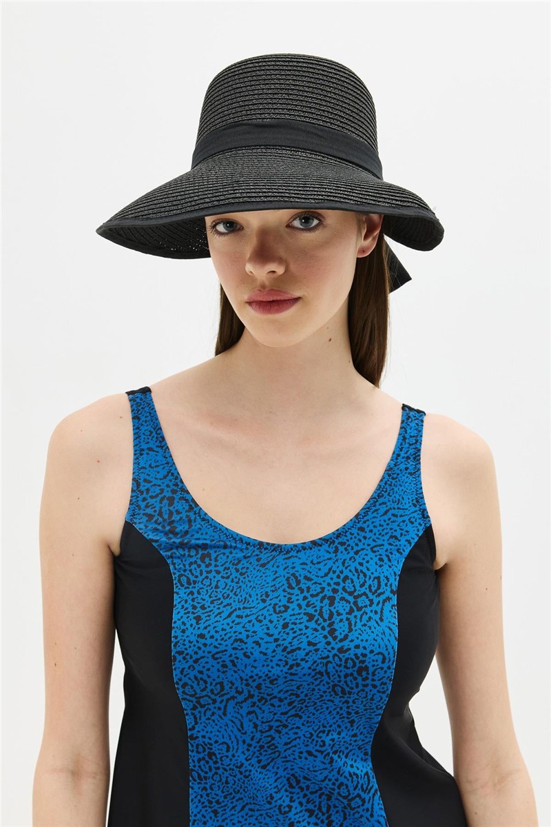 Straw Beach Hat with Visor Y25730-27  #451945