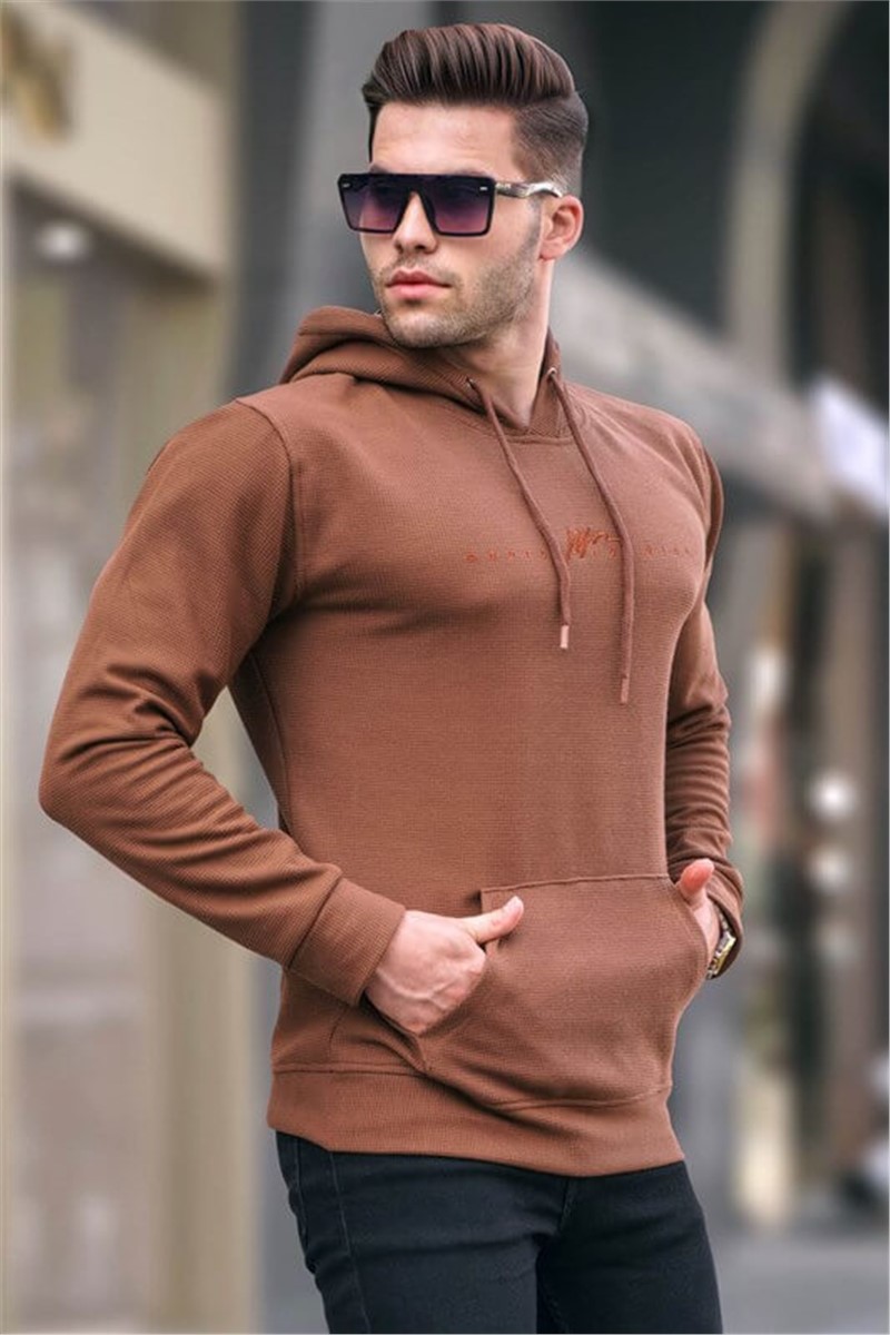 Men's Hoodie 6014 - Brown #359082