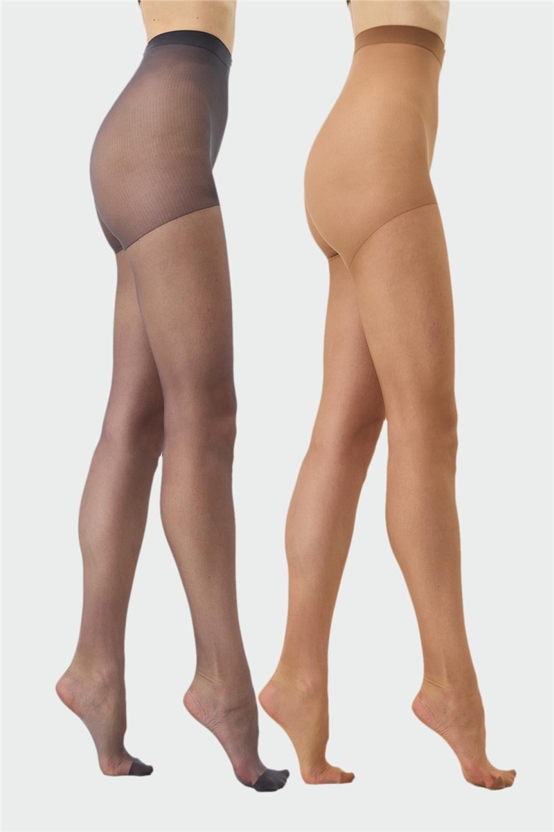 15 Denier Plus Size Sheer Pantyhose - 2 Pack  #452106