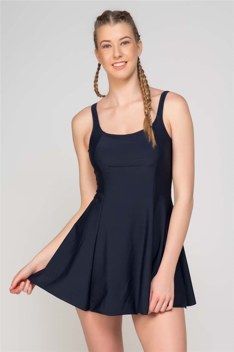 Costum de baie tip rochiță7178-2 - Negru # 313235