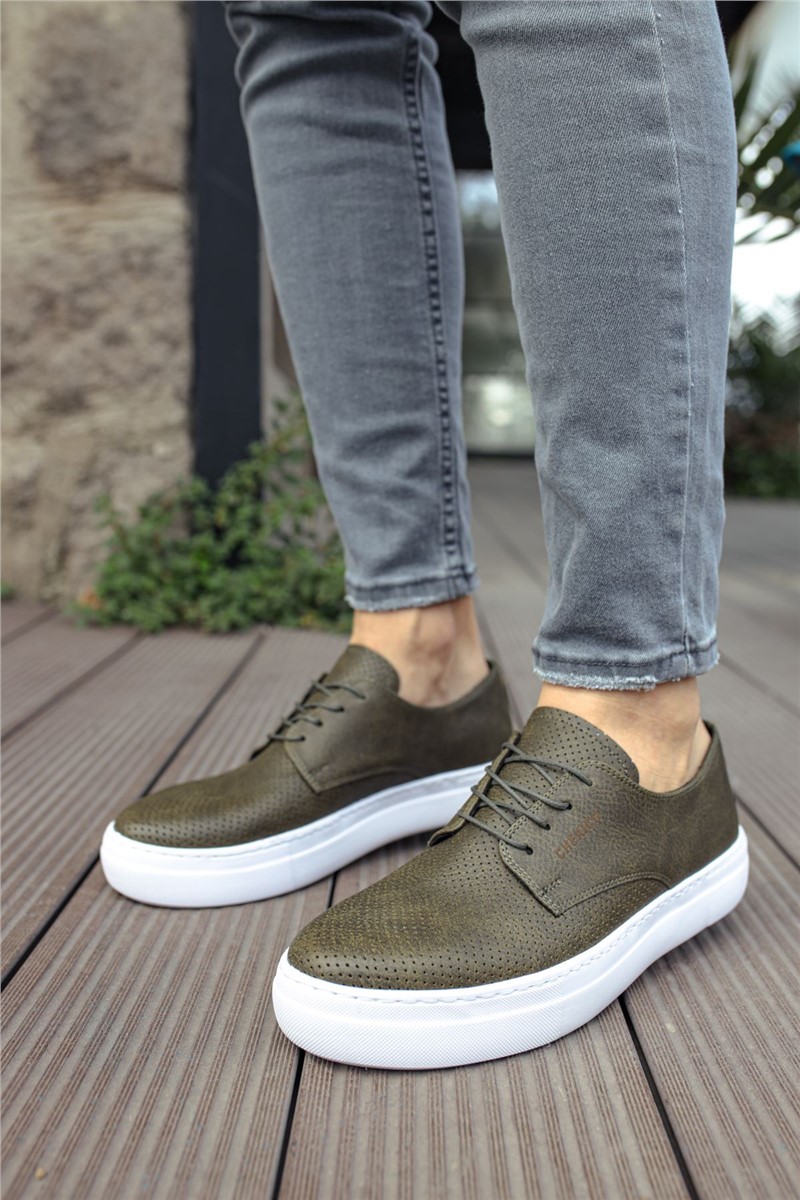 Chekich Unisex Shoes CH061 - Khaki #359560