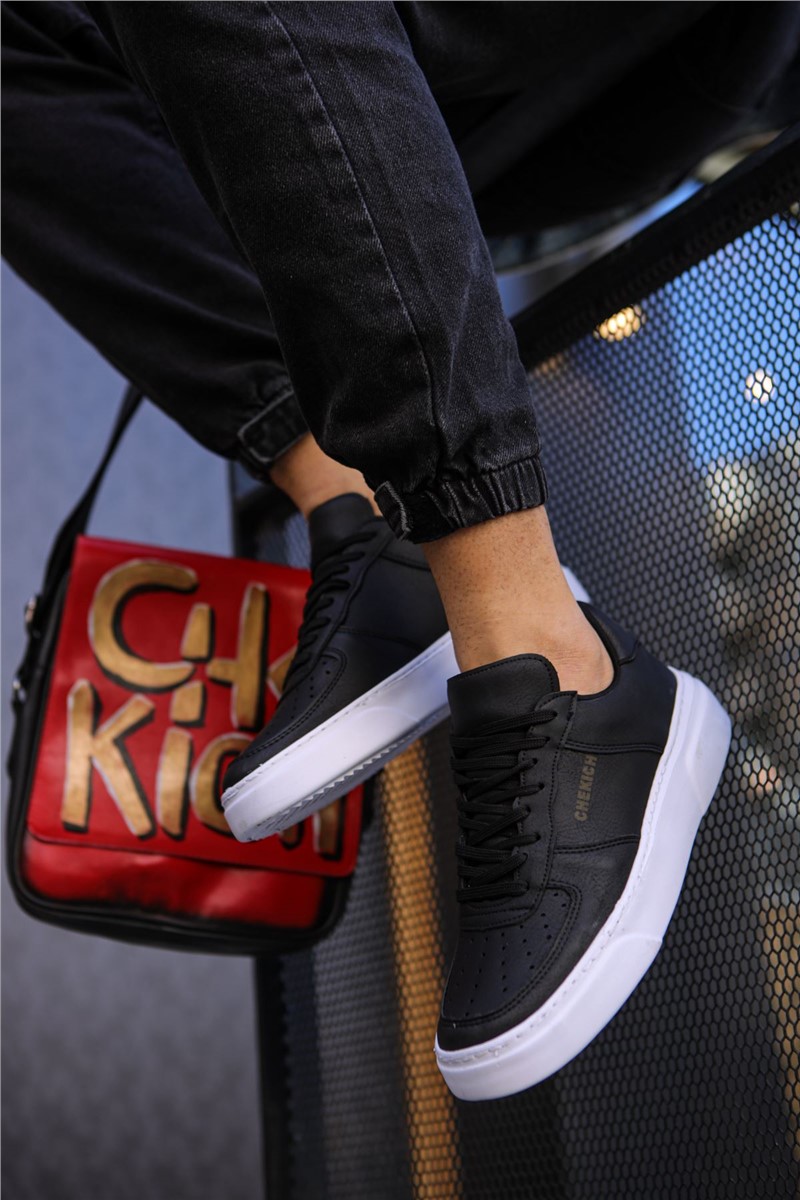 Chekich Men's Shoes CH087 - Black #359599
