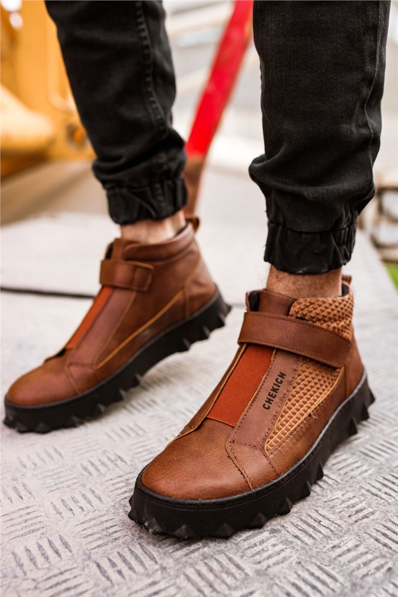 Chekich Pánske čižmy CH103 – Taba #359634