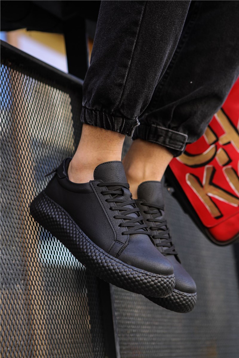 Chekich Men's Shoes CH107 - Black #359645