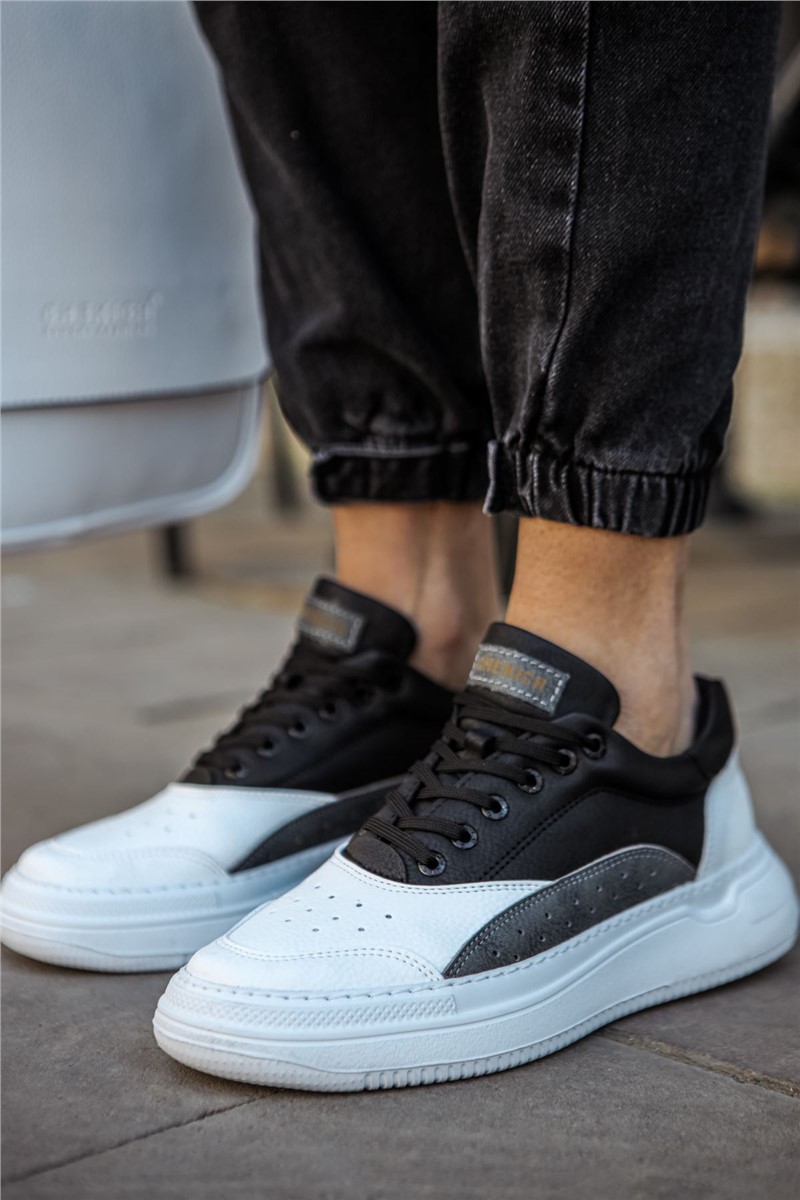 Chekich férfi cipő CH115 - fehér / fekete #359658