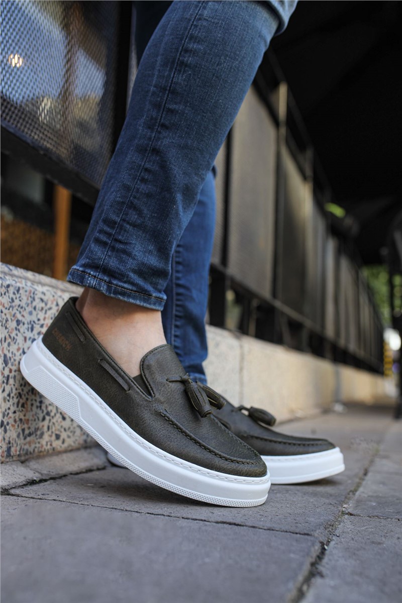 Chekich Unisex Shoes CH127 - Khaki #359671