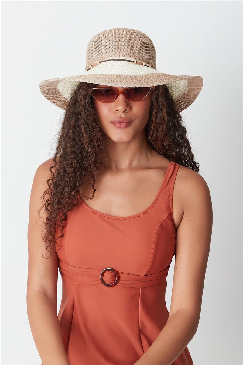 Mercerized Beach Hat T24740-11  #451442