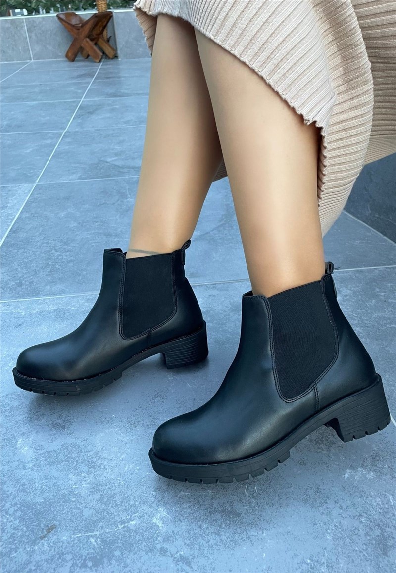 Women's Ankle Boots - Black #411089