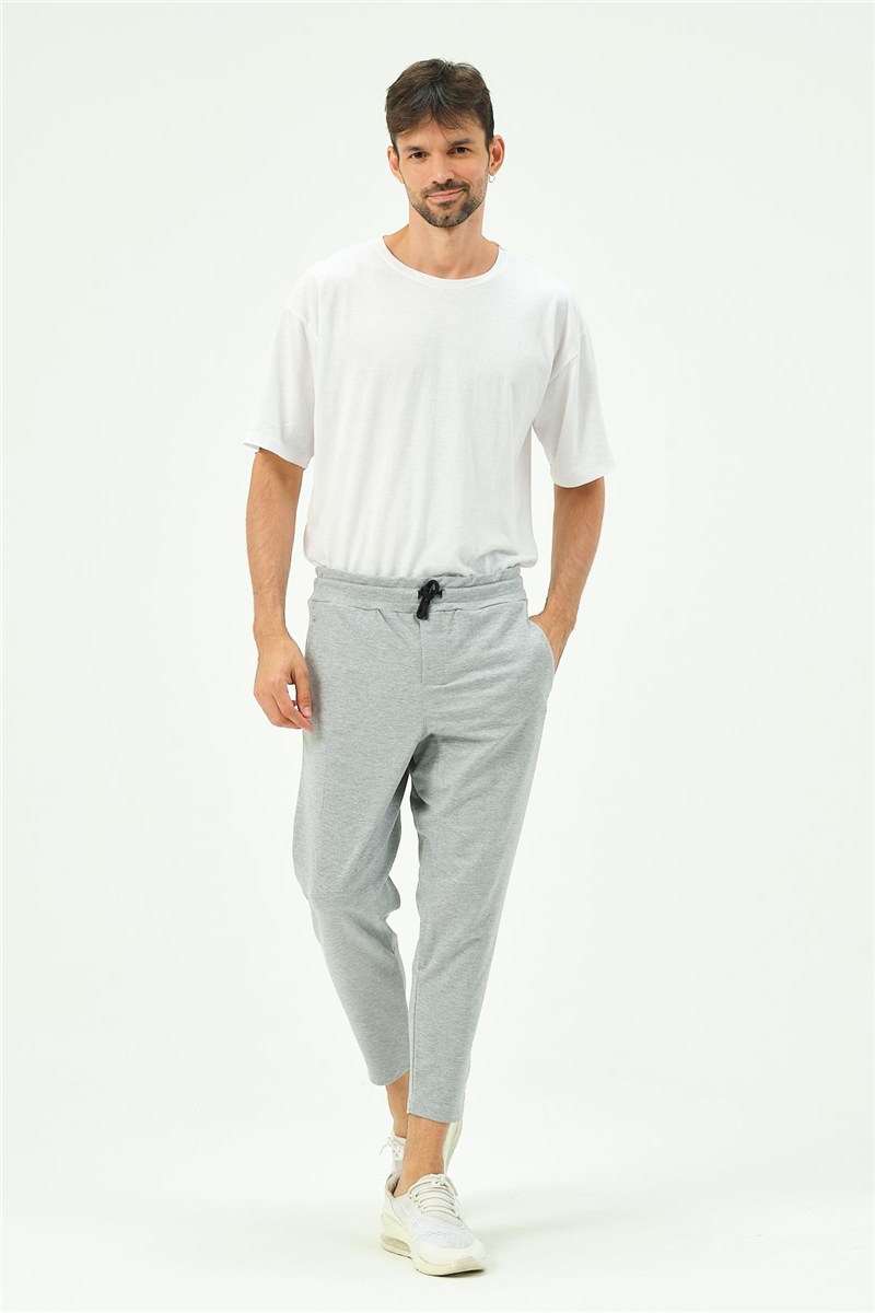 C&City Men Straight Leg Sweatpants with Back Pocket 783  #451090