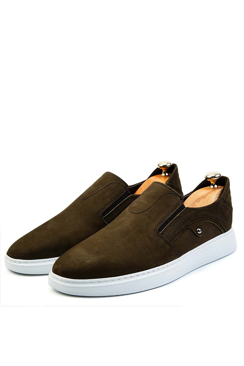 Pánske kožené topánky Ducavelli Flloyd - hnedé 308242