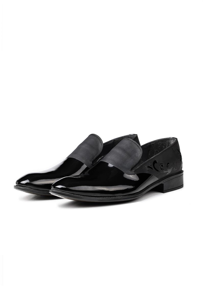 Ducavelli Men's Real Leather Shoes - Black #311487