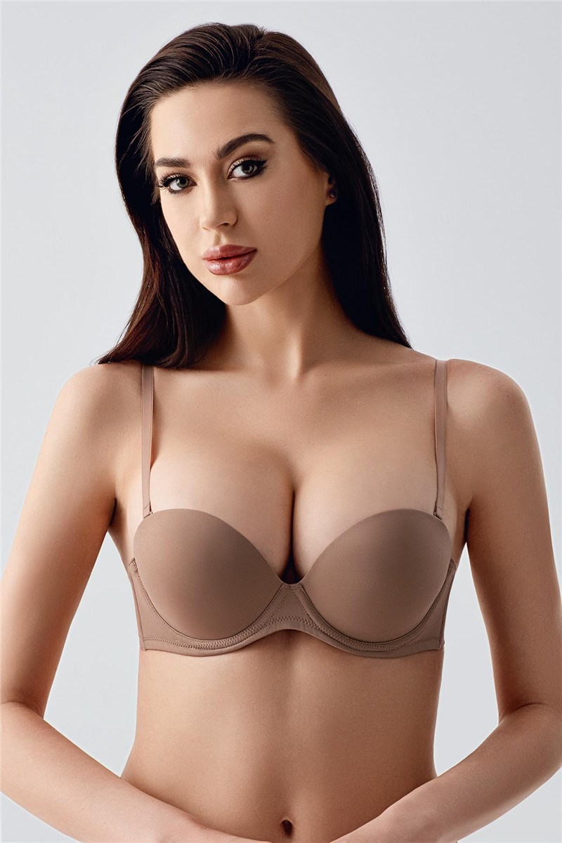 Double Push-Up Padded Strapless Bra C17040  #452266