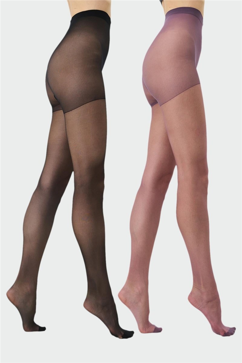 15 Denier Plus Size Sheer Pantyhose - 2 Pack  #452107