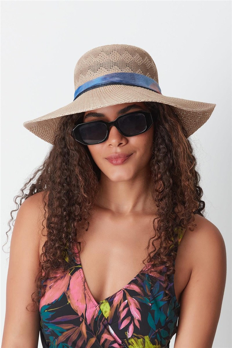 Mercerized Beach Hat T24740-06  #451436