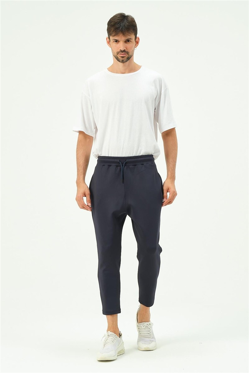 C&City Men Loose Cut Straight Leg Sweatpants with Back Pocket 856  #451126