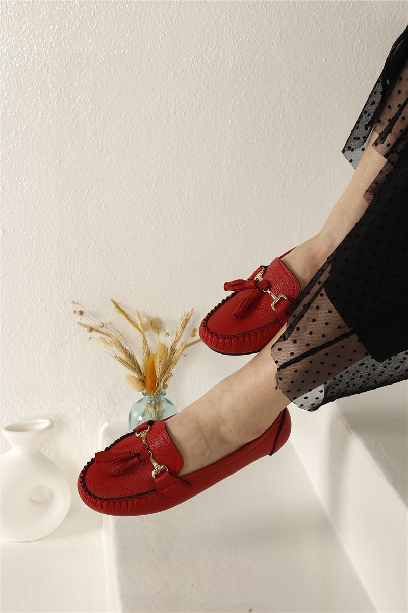 Women's casual shoes - Red #327509