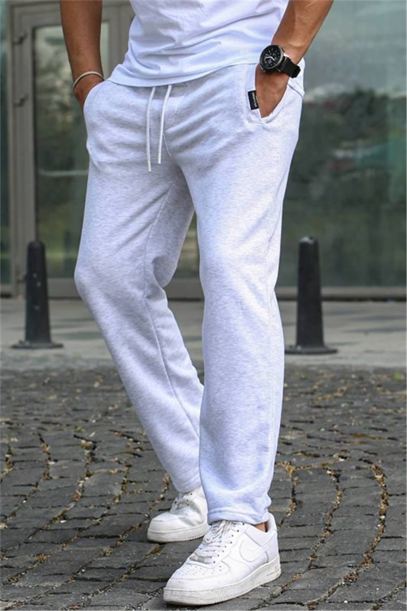 Men's Sports Bottoms 5479 - White Melange #358653