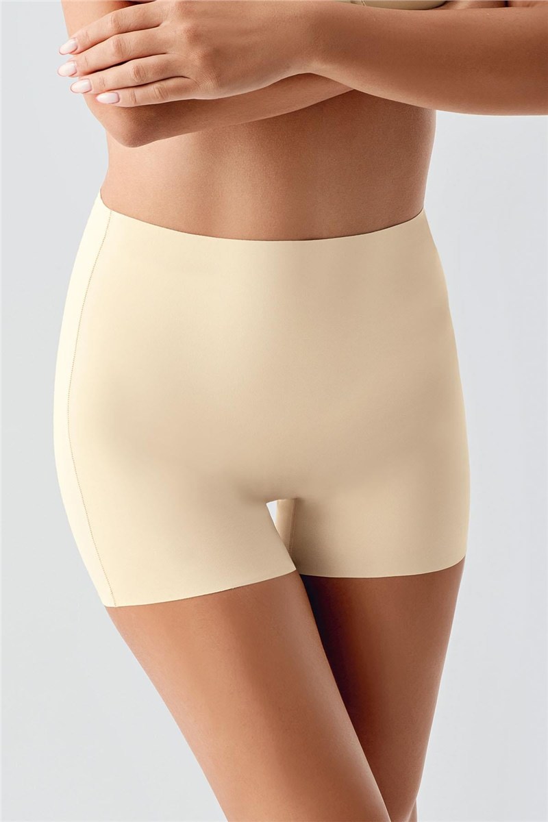 Non-Slip Waist Laser Cut Shorts C19205  #451275