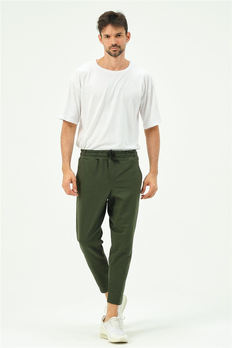 C&City Men Straight Leg Sweatpants with Back Pocket 783  #451089