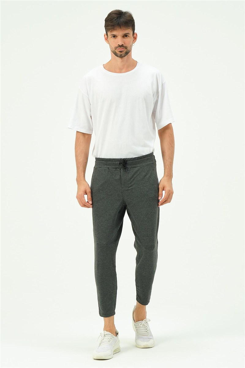 C&City Men Straight Leg Sweatpants with Back Pocket 783  #451091