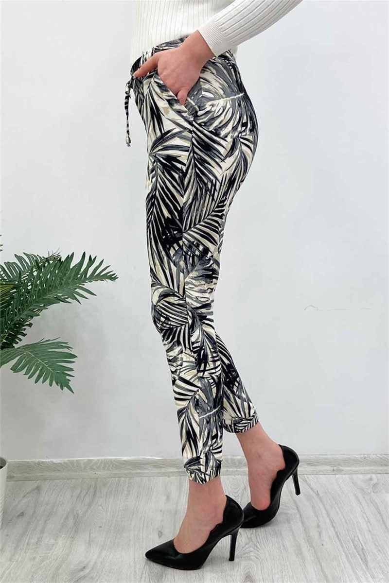 Madmext Women's Trousers - White #287820