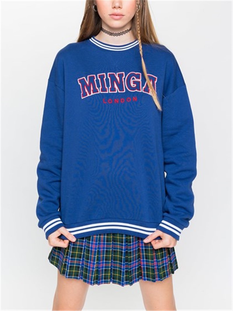 Women's sweatshirt - Blue 306830