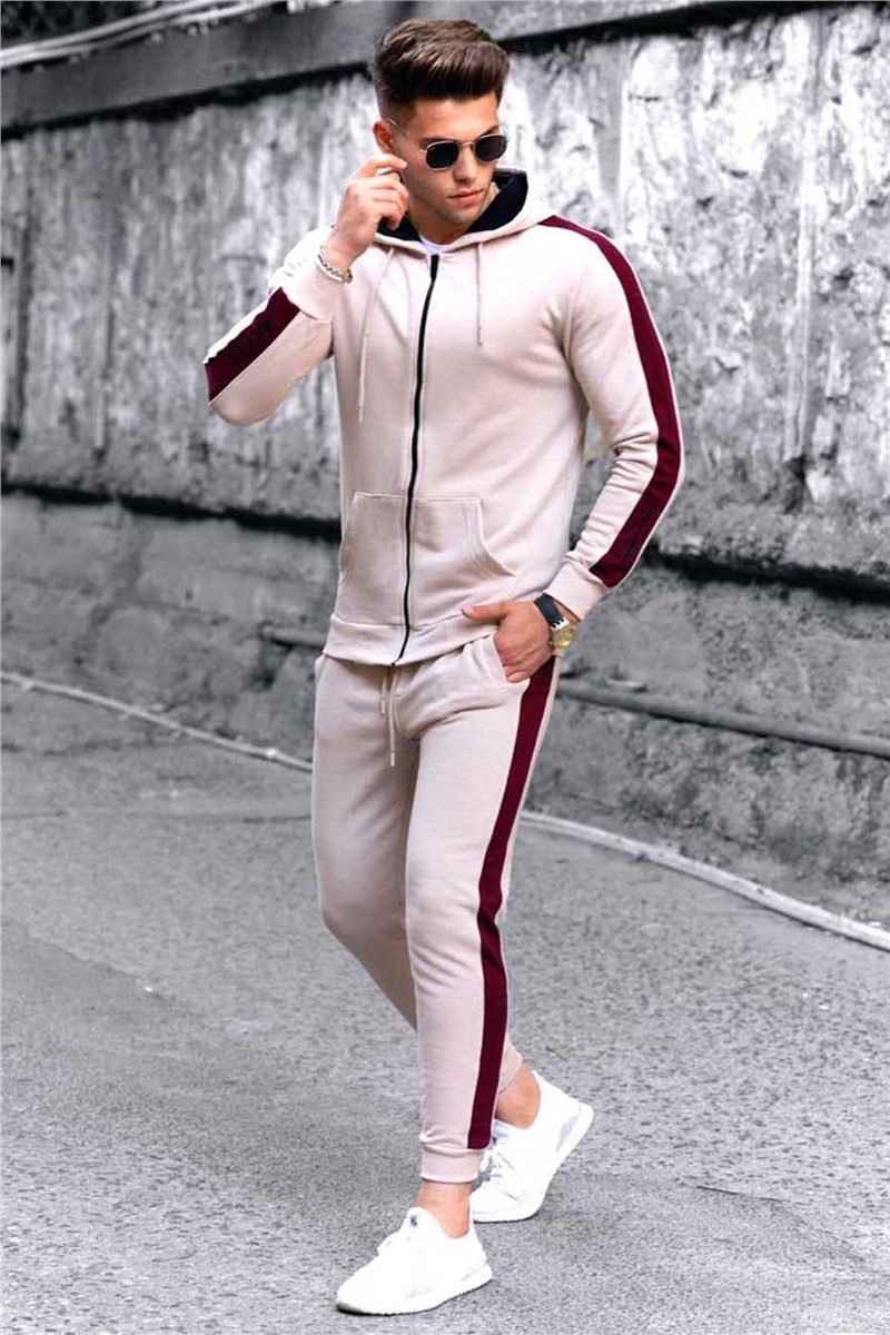 Madmext Men's Tracksuit - Beige #289962