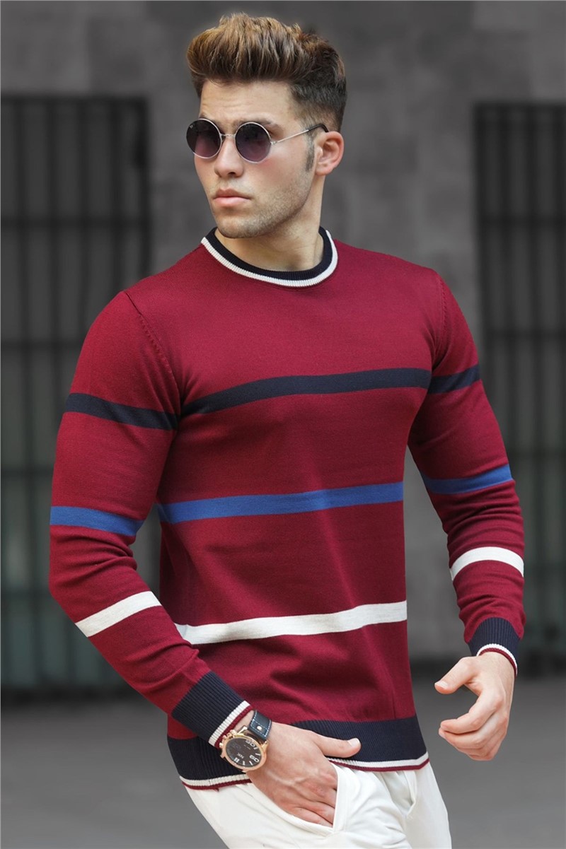 Madmext Striped Jumper