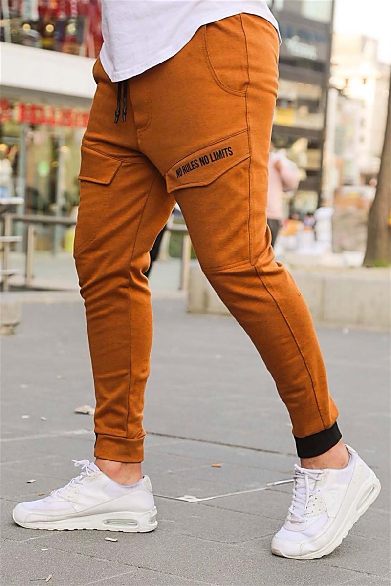 Spodnie męskie 2936 - Camel 285877
