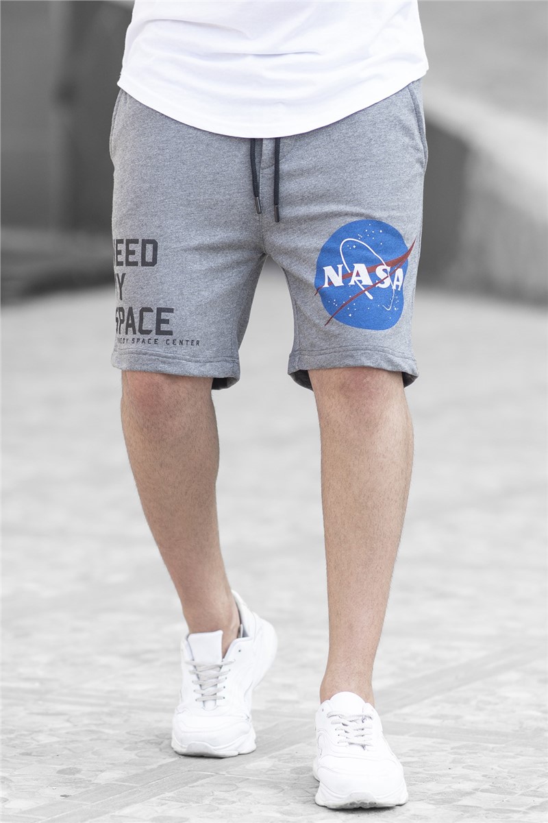 Madmext Men's Shorts - Grey #288489