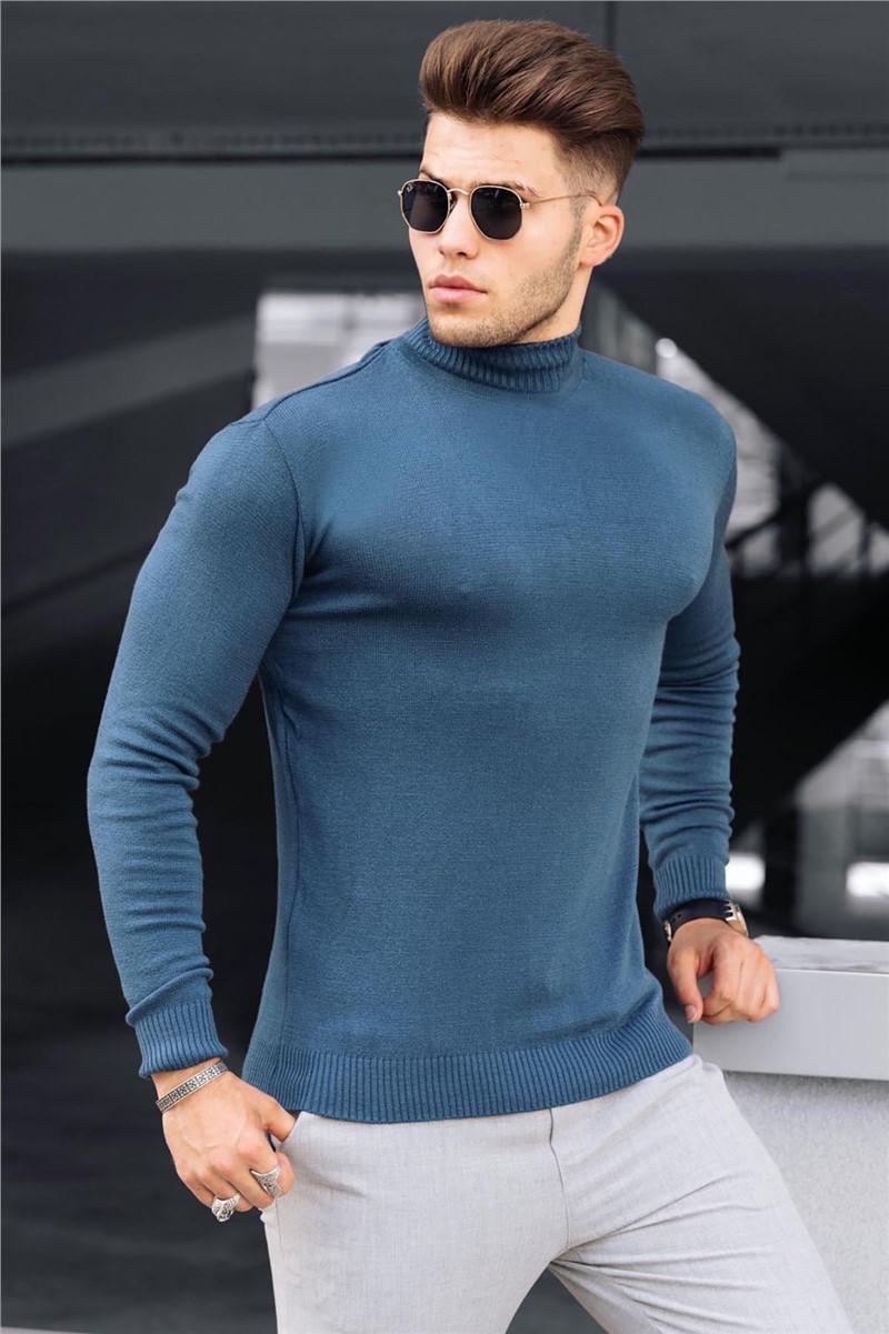 Mock Turtleneck Men Jumper