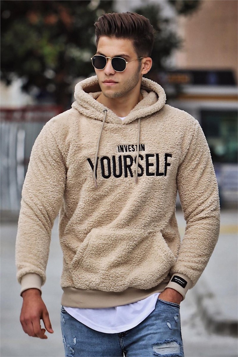Men's sweatshirt 4390 - Camel 286594