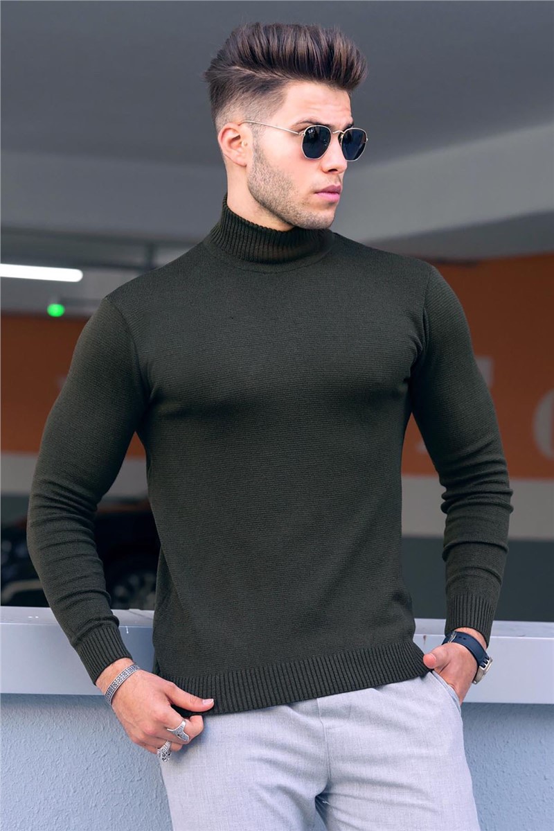 Mock Turtleneck Men Jumper