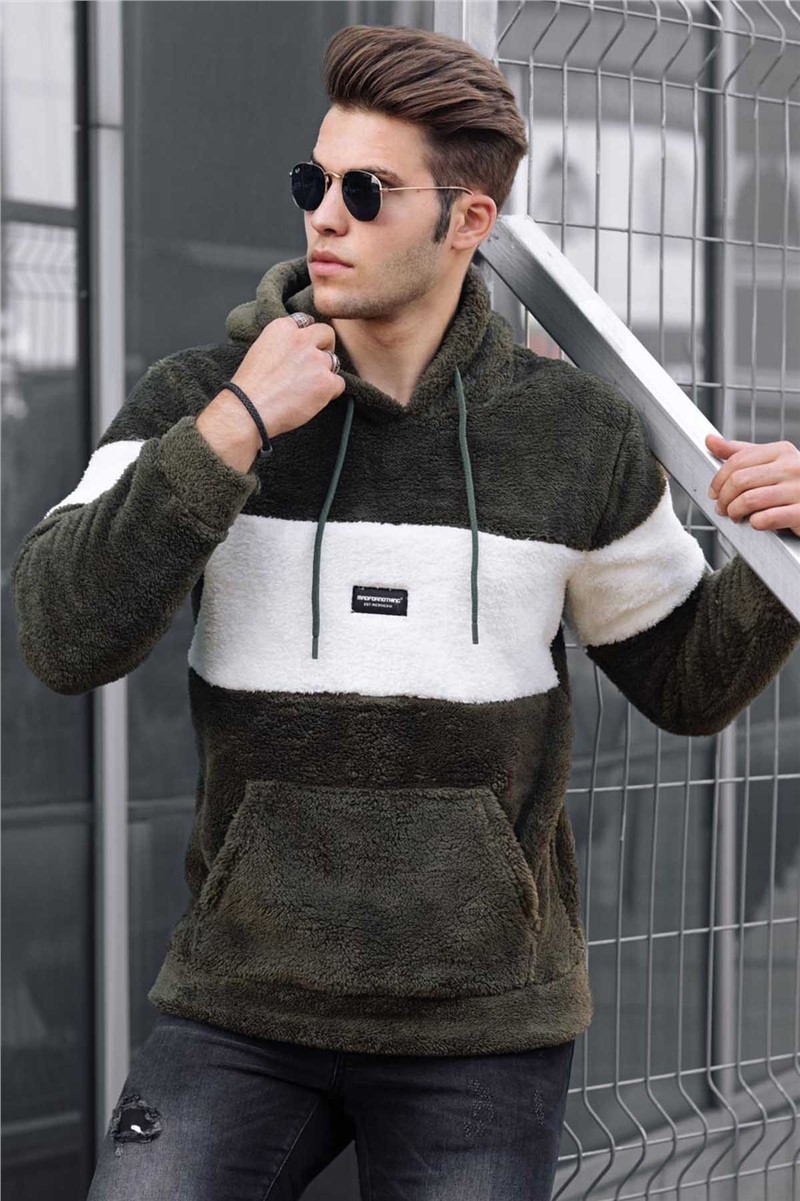 Bluza męska 4763 - Khaki 289882