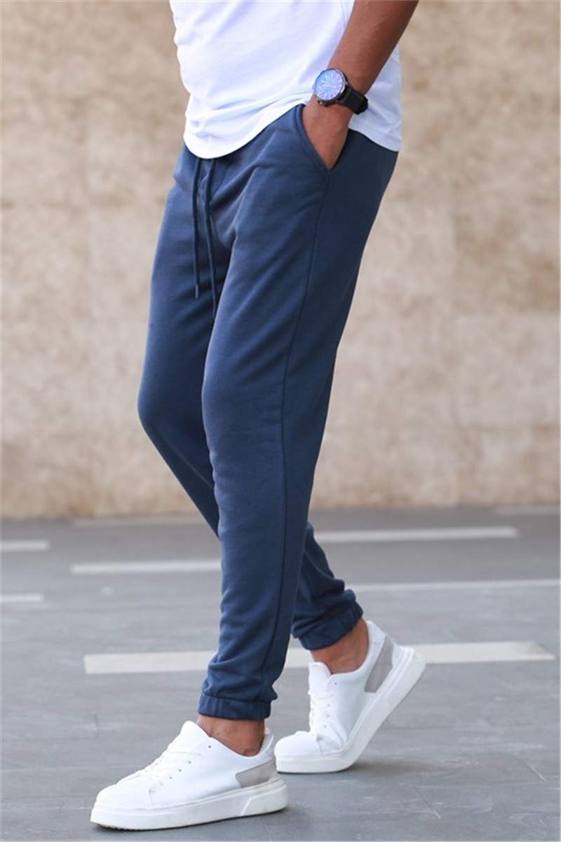 Madmext Men's Jogger - Navy Blue #311248