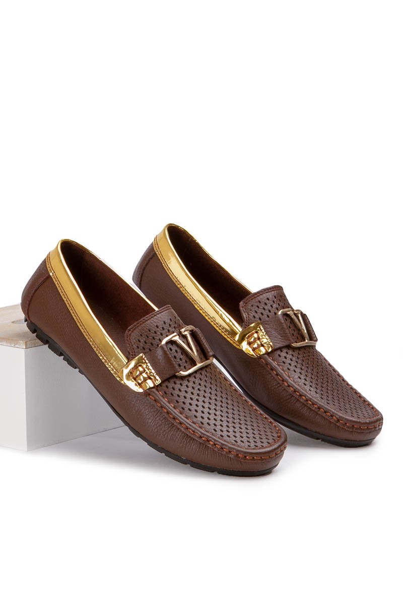 Marwells Men's Loafers - Dark Brown #2021437