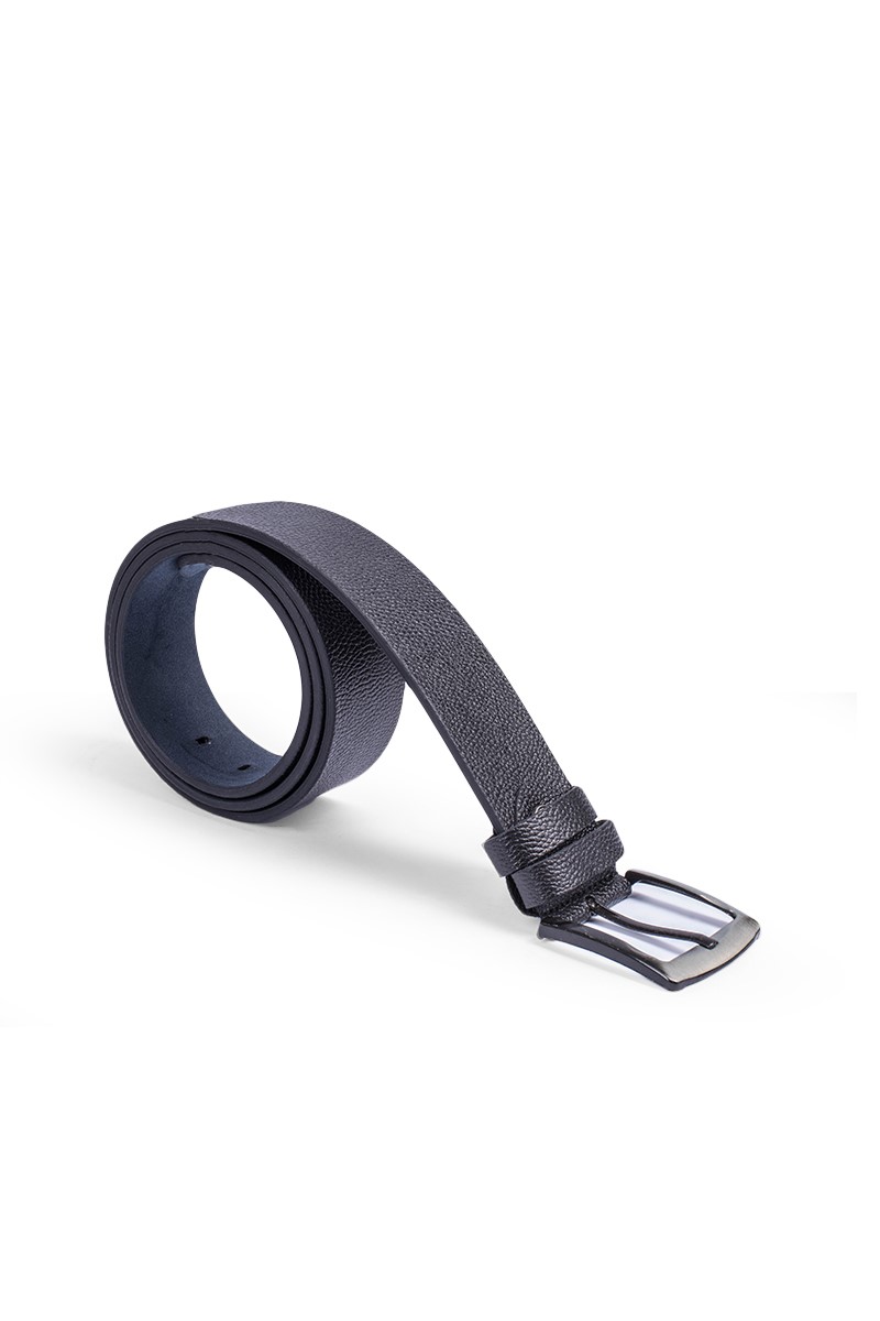 Men's belt - Dark blue 20210835697