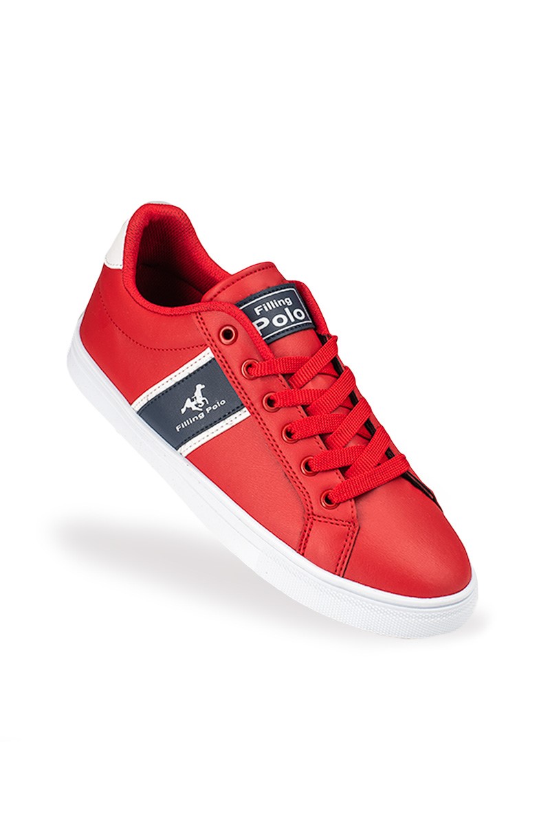 Férfi cipő - piros #306768