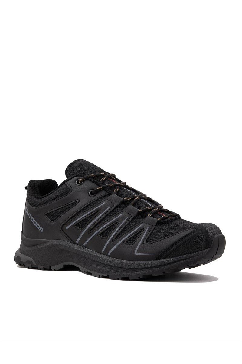 Pantofi sport pentru bărbați - negru cu gri # 324887