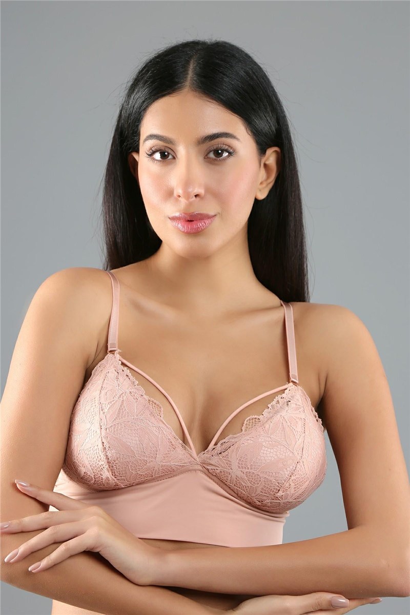 C&City Kaplı Bralet Sütyen C18320 Capucino  #451129