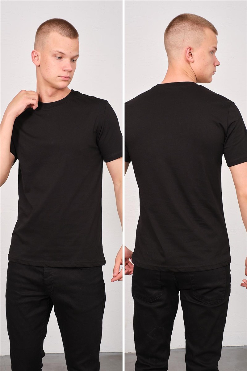 Men's Crew Neck 2-Pack Regular Fit Basic T-Shirt 990  #451382