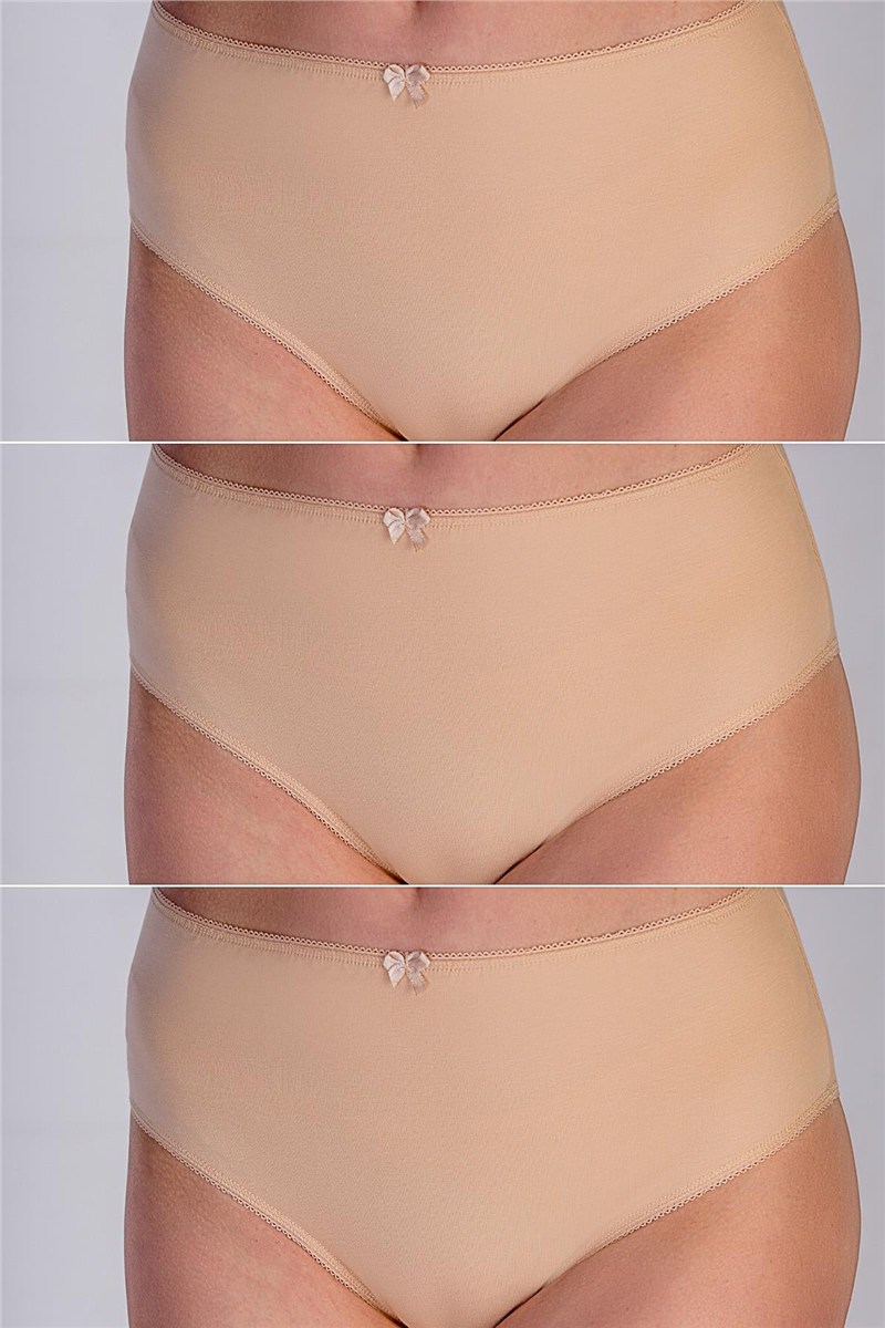 3-Pack High Waist Bikini Panties 5002  #451864