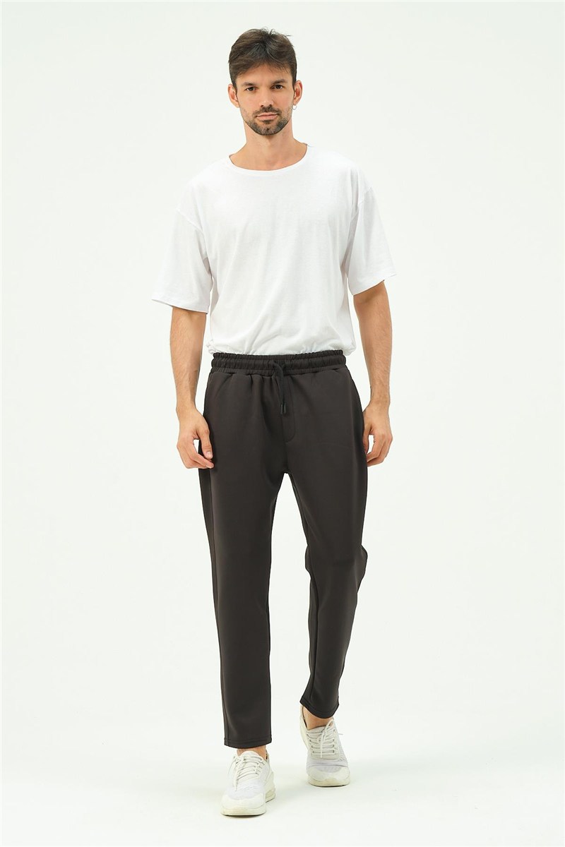 C&City Men Straight Leg Sweatpants with Side Pockets 852  #451104