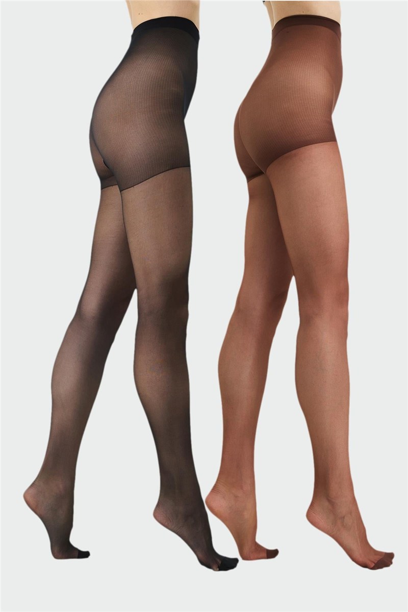 15 Denier Plus Size Sheer Pantyhose - 2 Pack  #452108
