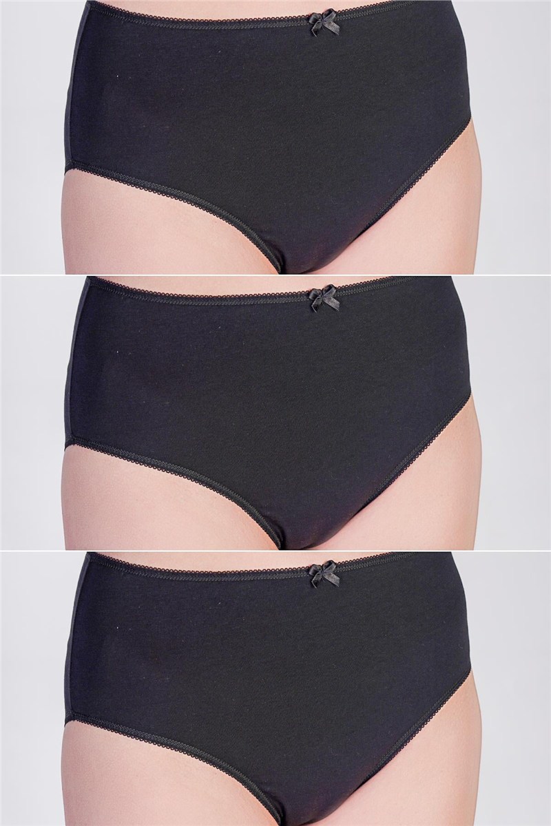 3-Pack High Waist Bikini Panties 5002  #451867