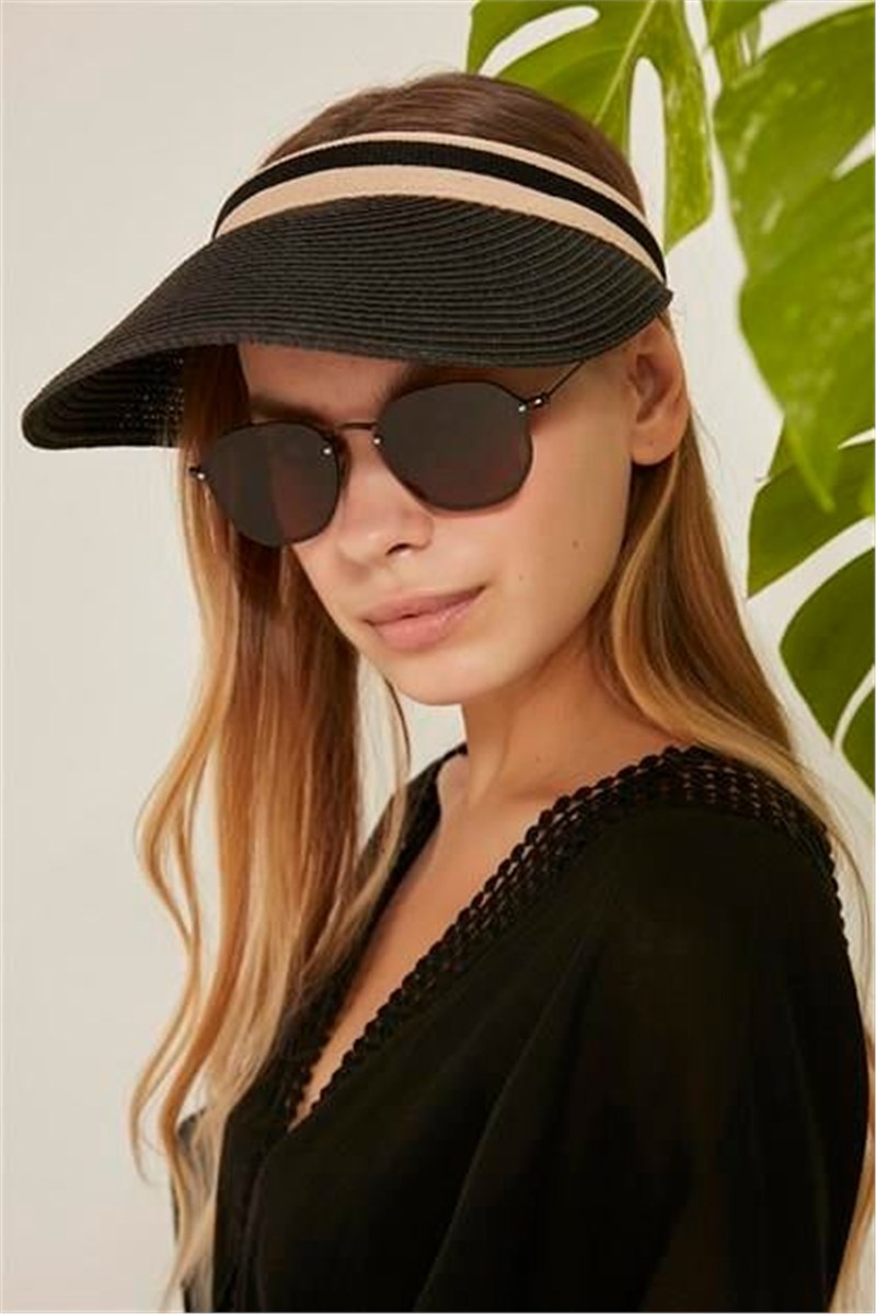 Visor Straw Beach Hat Y8200  #452167